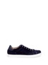 Main View - Click To Enlarge - GIANVITO ROSSI - Velvet sneakers