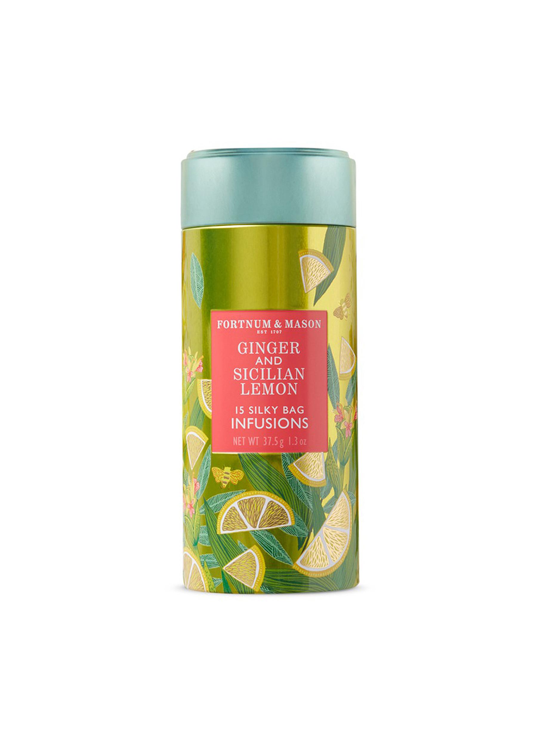 Ginger & Sicilian Lemon infusion silky tea bags