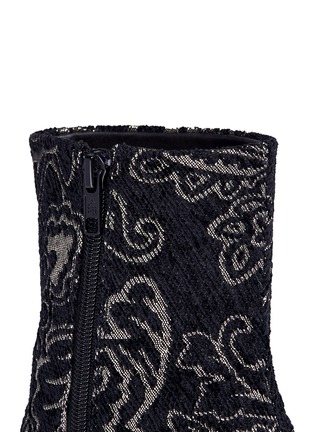 Detail View - Click To Enlarge - ASH - 'Fedora' floral jacquard boots