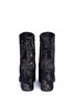 Back View - Click To Enlarge - ASH - 'Fedora' floral jacquard boots