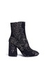 Main View - Click To Enlarge - ASH - 'Fedora' floral jacquard boots