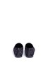 Back View - Click To Enlarge - JIMMY CHOO - 'Sloanne' glitter velvet loafers