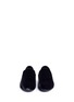 Front View - Click To Enlarge - JIMMY CHOO - 'Sloane' embossed velvet loafers