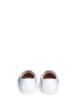 Back View - Click To Enlarge - VEJA - 'Wata' organic cotton canvas sneakers