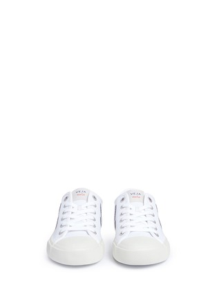Front View - Click To Enlarge - VEJA - 'Wata' organic cotton canvas sneakers