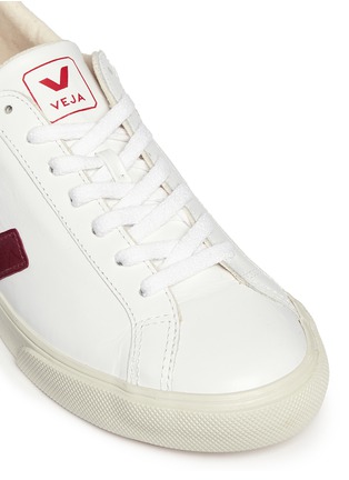 Detail View - Click To Enlarge - VEJA - 'Esplar' low-chrome leather sneakers