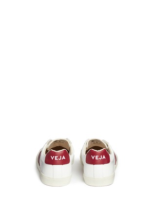 Back View - Click To Enlarge - VEJA - 'Esplar' low-chrome leather sneakers