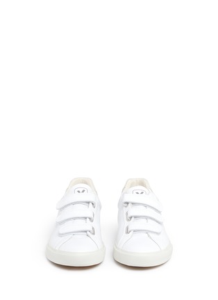 Front View - Click To Enlarge - VEJA - 'Esplar 3 Locks' leather sneakers