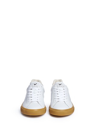 Front View - Click To Enlarge - VEJA - Esplar' low-chrome leather sneakers