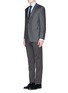 Figure View - Click To Enlarge - CANALI - Cotton poplin shirt
