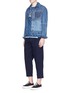 Figure View - Click To Enlarge - FDMTL - Quilted cotton jogging pants
