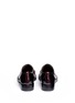 Back View - Click To Enlarge - ASH - 'Wilco' stud welt patent leather Derbies