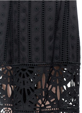 Detail View - Click To Enlarge - OPENING CEREMONY - Broderie anglaise culottes