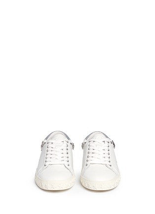 Front View - Click To Enlarge - ASH - 'Dazed' star stud leather sneakers