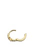 Detail View - Click To Enlarge - MARIA TASH - 'Star Eternity' 18k yellow gold single 6.5mm hoop earring