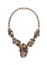 Main View - Click To Enlarge - ERICKSON BEAMON - 'Temporal Schism' glitter crystal necklace