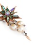 Detail View - Click To Enlarge - ERICKSON BEAMON - Iron Butterfly' floral crystal glass pearl earrings