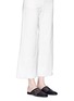 Figure View - Click To Enlarge - LOQ - 'Marti' macramé goat leather slides