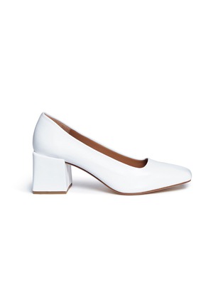 Main View - Click To Enlarge - LOQ - 'Villa' lambskin leather pumps