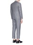 Back View - Click To Enlarge - THOM BROWNE  - Wool twill suit