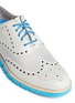 Detail View - Click To Enlarge -  - 'ZeroGrand No Stitch' mesh Oxfords