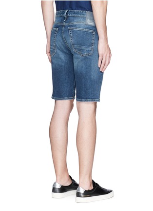 Back View - Click To Enlarge - DENHAM - 'Razor' slim fit denim shorts