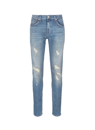 Main View - Click To Enlarge - J BRAND - 'Tyler Taper' ripped jeans