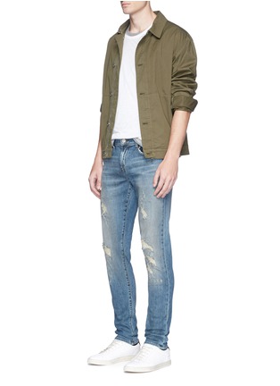 Figure View - Click To Enlarge - J BRAND - 'Tyler Taper' ripped jeans