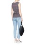 Figure View - Click To Enlarge - SANDRINE ROSE - x The Webster 'The Crew Tank' palm tree top