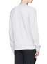 Back View - Click To Enlarge - HELMUT LANG - Waffle knit sweater