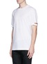 Front View - Click To Enlarge - HELMUT LANG - Cutout cuff T-shirt