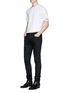 Figure View - Click To Enlarge - HELMUT LANG - Cutout cuff T-shirt
