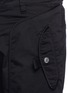 Detail View - Click To Enlarge - HELMUT LANG - 'Utility' twill moto pants