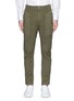 Main View - Click To Enlarge - HELMUT LANG - 'Utility' twill moto pants