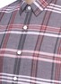 Detail View - Click To Enlarge - THEORY - 'Rammy' check plaid linen-cotton shirt