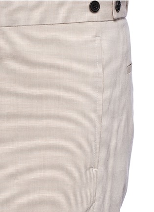 Detail View - Click To Enlarge - THEORY - 'Borough' houndstooth cropped pants