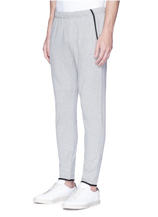Front View - Click To Enlarge - THEORY - 'Shiller NW' zip cuff sweatpants