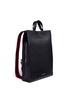 Detail View - Click To Enlarge - ALEXANDER MCQUEEN - Leather tote backpack
