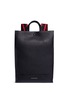 Main View - Click To Enlarge - ALEXANDER MCQUEEN - Leather tote backpack