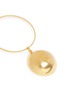  - MOUNSER - 'Lunar' 14k gold plated mismatched earrings