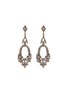 Main View - Click To Enlarge - AISHWARYA - Diamond gold alloy drop earrings