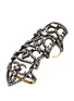  - AISHWARYA - Diamond gold alloy knuckle hinged ring