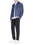 Figure View - Click To Enlarge - RAG & BONE - Raw denim jacket