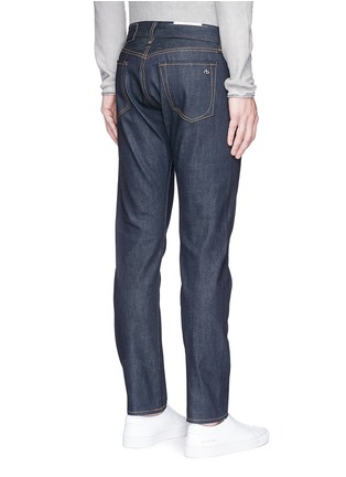 Back View - Click To Enlarge - RAG & BONE - 'Fit 2' raw slim fit jeans