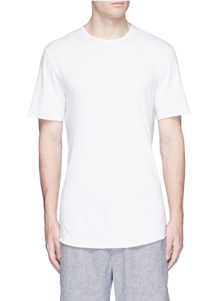 Main View - Click To Enlarge - RAG & BONE - 'Hartley' cotton-linen T-shirt