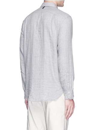 Back View - Click To Enlarge - RAG & BONE - 'Beach' cotton double gauze shirt