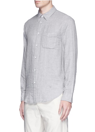 Front View - Click To Enlarge - RAG & BONE - 'Beach' cotton double gauze shirt