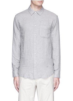 Main View - Click To Enlarge - RAG & BONE - 'Beach' cotton double gauze shirt