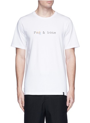 Main View - Click To Enlarge - RAG & BONE - 'Glitch Logo' T-shirt