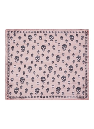 Main View - Click To Enlarge - ALEXANDER MCQUEEN - Classic Skull silk chiffon scarf
